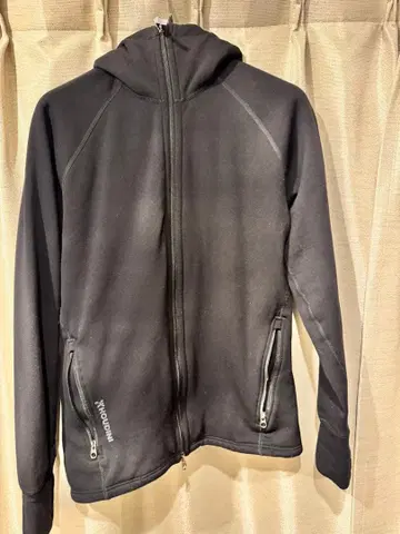 Houdini 풀 집업 후드티 블랙 S