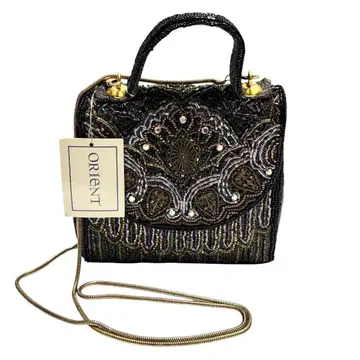 [미사용 새상품] 비즈백 숄더 핸드 2way 체인 레트로