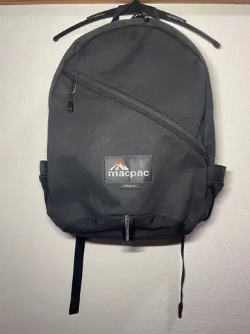 macpac 블랙 백팩