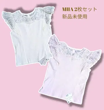 [ 미사용 새상품 ] MIIA 2개 세트 탱크탑