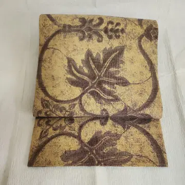 새상품급 오비(약 27.3cm) 나고야 오비 지  무늬