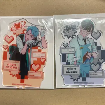 에이리언 스테이지 티르 이반 아크릴 스탠드 2개 세트