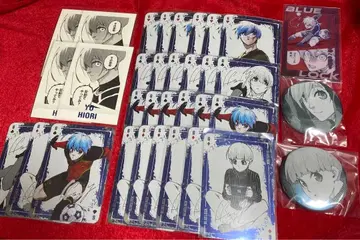 블루 록 효리 요 트럼프 캔뱃지 클리어 카드 파샤코레