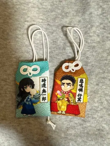 니지겐노모리 귀멸의 칼날 토키토 무이치로 히메지마 교메이 부적