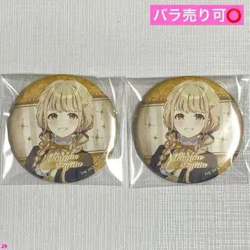 학원 아이돌 마스터 학마스 타워 레코드 카페 캔뱃지 후지타 코토네