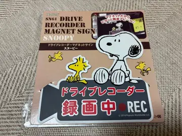 스누피 우드스탁 드라이브 레코더 마그넷 [ 새상품 ]