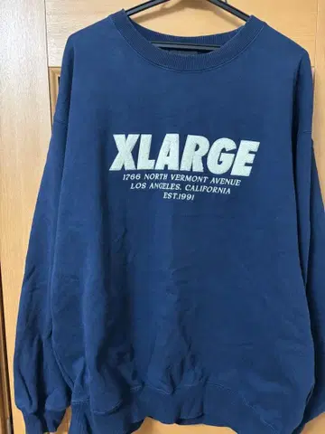 XLARGE 네이비 트레이닝복 XL