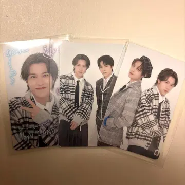 WayV V 팬미팅 WayV LAND 유닛 랜덤 트레이딩 카드 3장 세트