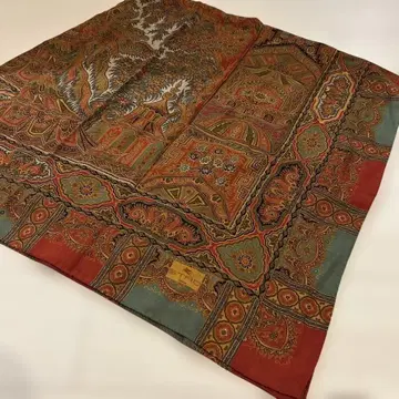ETRO 페이즐리 무늬 대형 스톨 정사각형