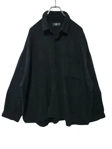 HARE 일본제 오버 사이즈 셔츠 블랙 M 넉넉한