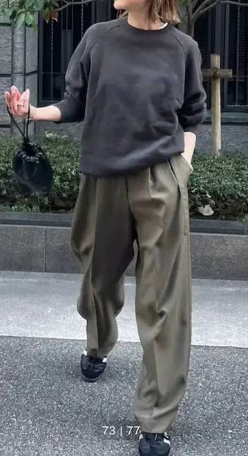 신, 미사용! 신존 블랙과 그레이 맨투맨