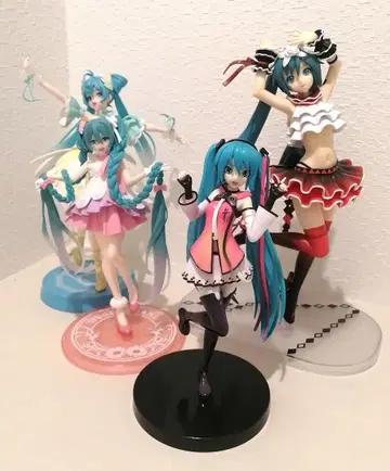 하츠네 미쿠 컬렉션 피규어 4개 묶음 판매