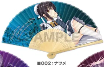 사계절 나츠메 찻집 스텔라와 사신의 나비 캐릭터 부채 유즈 소프트