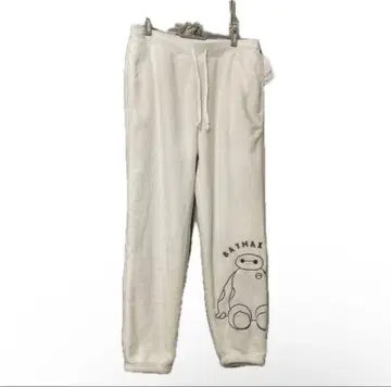 디즈니 베이맥스 자수 플리스 바지 M 사이즈