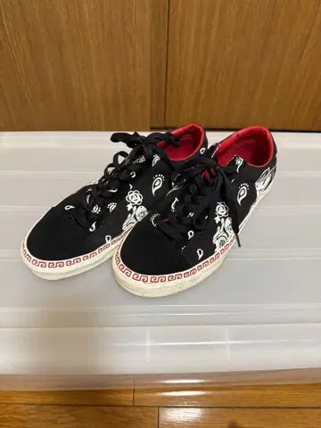 레어 Vans 페이즐리 무늬 스니커즈 27cm