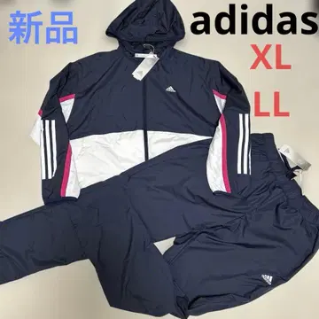 아디다스 바스락 상하의 세트 속기모 XL 윈드 브레이커 여성용
