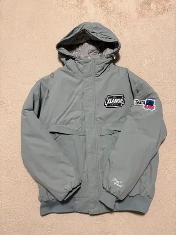 XLARGE 그레이 다운 자켓 L