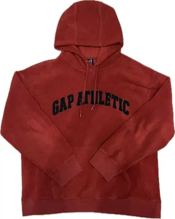 GAP ATHLETIC 후드티 플리스 소재 레드 M