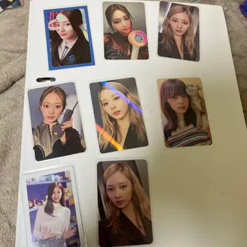 twice 트레이딩 카드 8장 세트