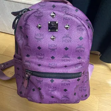 MCM 백팩 보라색