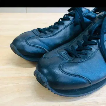 Patrick 블랙 가죽 스니커즈 39 패트릭 남성용 24.5