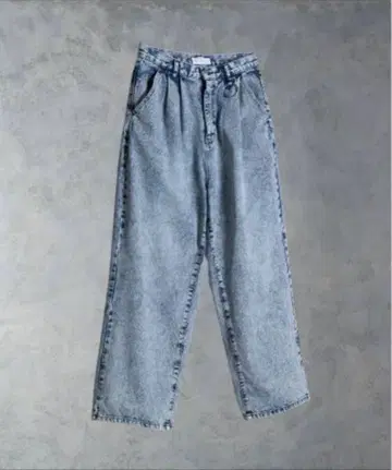 ADRER 빈티지 메이크 와이드 테일러드 데님