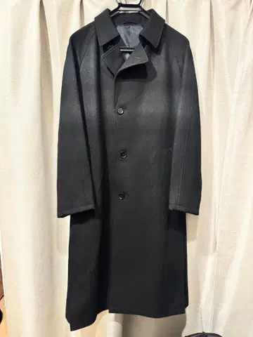 울 스텐 칼라 롱 코트 LL 사이즈 person's