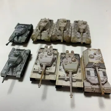 카이요도 월드 탱크 뮤지엄 탱크 미니어처 탱크 모델 세트 8대