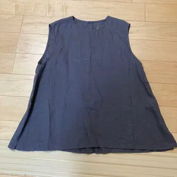 오로네 린넨 베스트 차콜 그레이 tandy