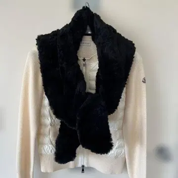 [ 극품 ] 블랙 퍼 토끼 스톨