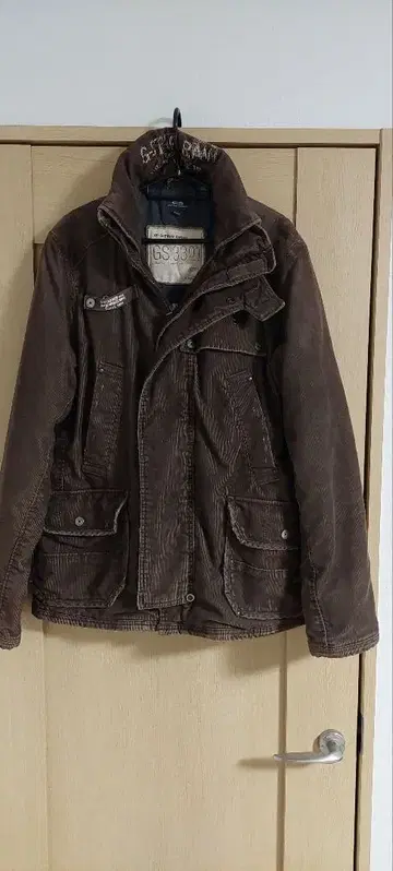 G-Star RAW GS3301 브라운 밀리터리 자켓