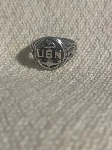 USN STERLING 실버제 밀리터리 반지