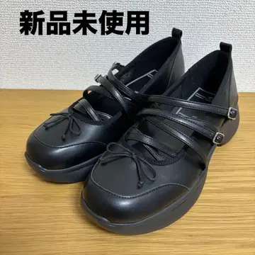 미사용 새상품 GU rokh 멜리 제인 슈즈 블랙