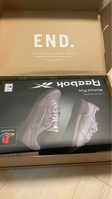 Reebok Workout Plus PlayStation 콜라보