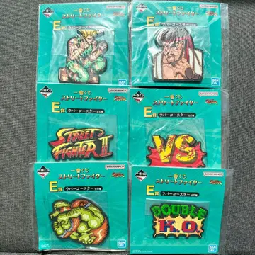 제일복권 스트리트 파이터 E상 러버 코스터 전 6종 컴프