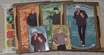 주술회전 이케프리 CANVAS 클리어 파일 엽서