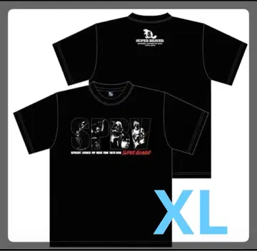 SUPER BEAVER 토모노카이 티셔츠 블랙 XL 사이즈