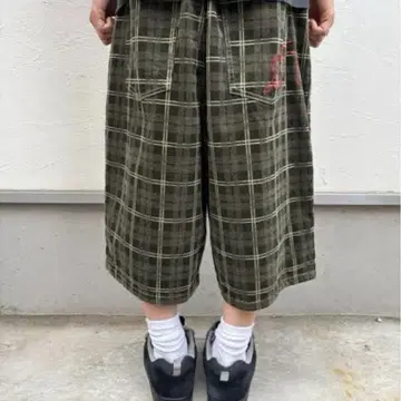 Jaded London 체크 하프 팬츠 조츠