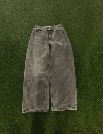 ZARA 배기 데님 와이드 스트레이트 배기