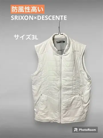 Srixon x Descente 3L 퀼팅 베스트