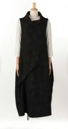 센소유니코 메후 패치워크 자카드 원피스 롱