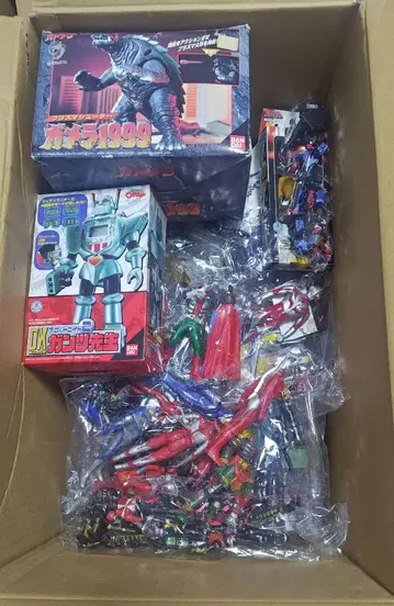 정크제품 특촬물 소프트 비닐 피규어 외 140 사이즈 묶음 판매