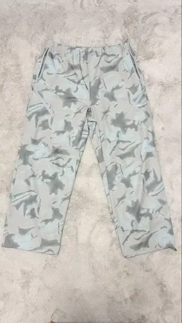 beams 카모플라쥬 워크 팬츠 라이트 그레이