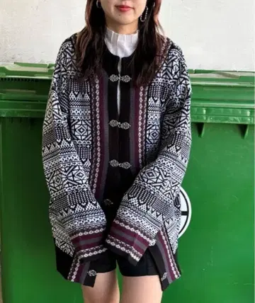 JEANASIS 티롤리안 가디건