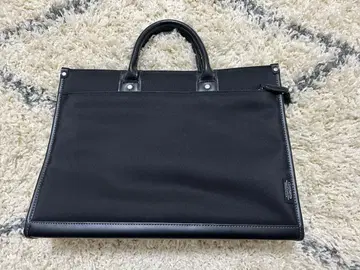 비즈니스 백 블랙 나일론 가죽