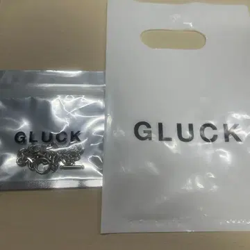 GLUCK 실버 체인 팔찌