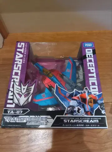트랜스포머 애니메이션 스타스크림 개봉품 타카라토미