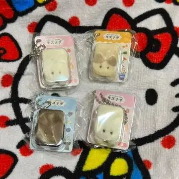 키즈나데 캡슐 토이 4개 세트