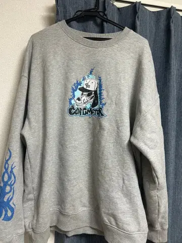 센티미터 프레임 디자인 트레이닝복 그레이