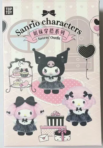 산리오 캐릭터즈 TOPTOY 시스터즈 아웃핏 쿠로미